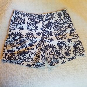 EUC Nautica Floral Print Cotton Shorts